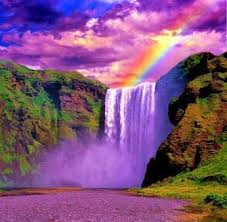 waterfall-rainbow